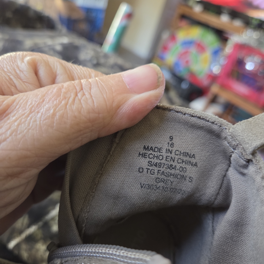 Stylish Gray Kids Boots